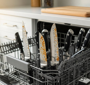 Rust Spots on Knives After Dishwasher Cycles? What's Really Causing It (And How to Stop It)