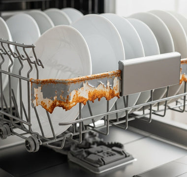 rusted dishwasher rack — Rusted Dishwasher Rack? Why Recoating Won't Fix It (And What