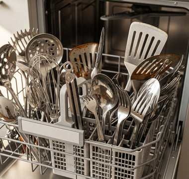 Dishwasher Leaving Rust on Utensils? What's Actually Causing It and How to Stop It